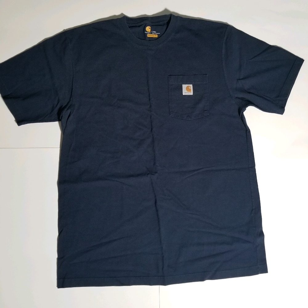 CARHARTT, LARGE TALL, NAVY BLUE